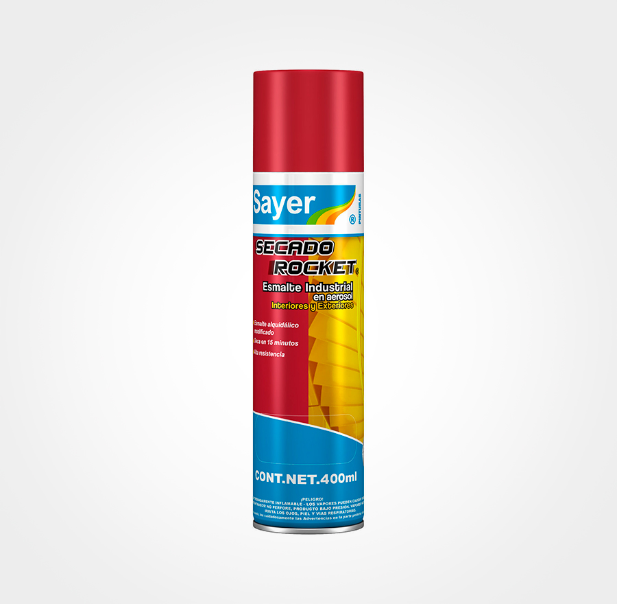 Esmalte secado rocket en aerosol
